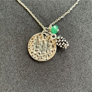 Pinecone Necklace NWOT